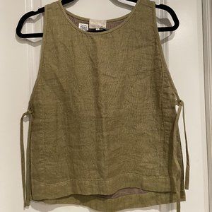 Aritzia Green Tank Top